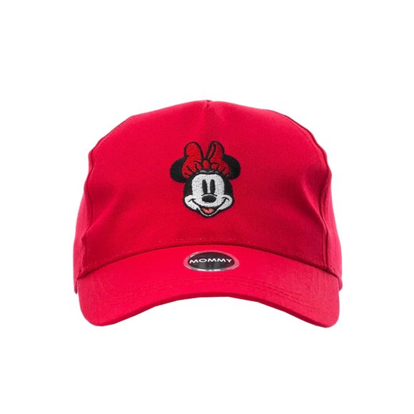 Disney 'Mommy & Me' Minnie Mouse Hat Set - Red - Picture 2 of 5